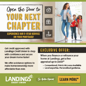 Open the door to your next chapter with a home loan from Landings Credit Union