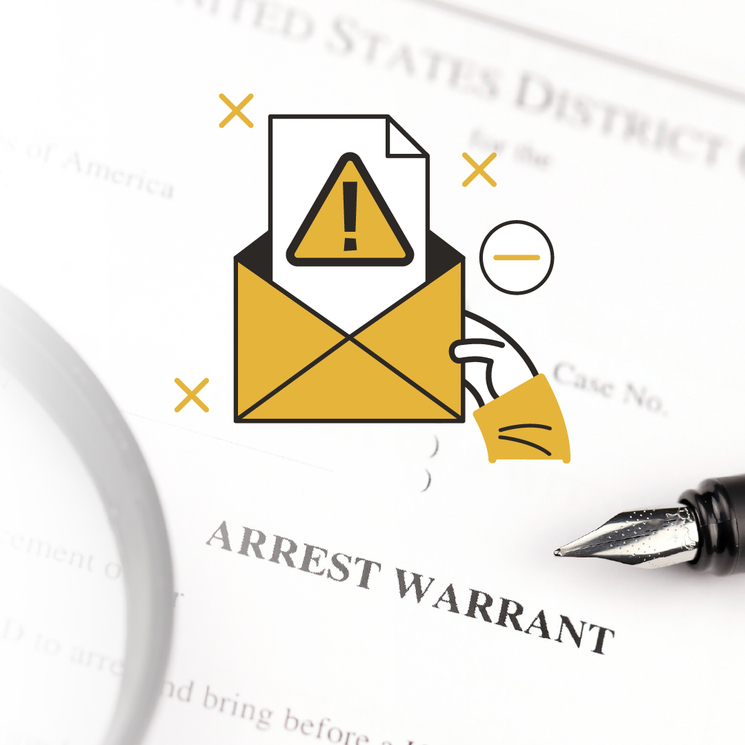 This Fake Warrant Wants Your Wallet  